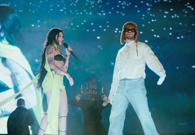 Cazzu fue la invitada especial de Bad Bunny en el Monumental