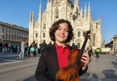Marcos Carreras, el violinista argentino de 12 años que tocará a Piazzolla en Beijing